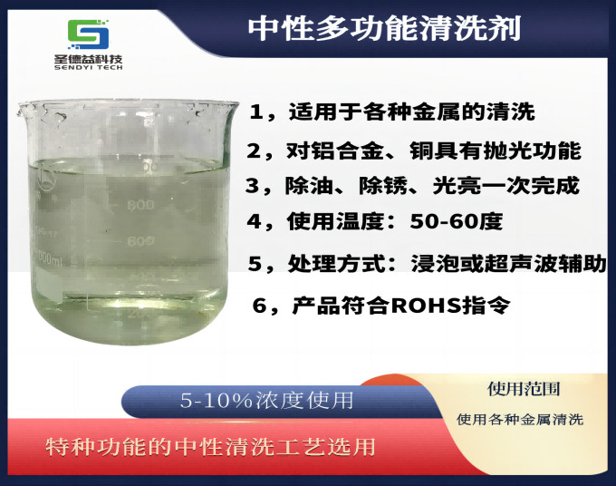 多功能中性除油除垢剂sy-20200