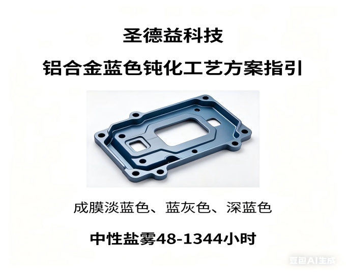 成膜蓝色，中性盐雾48-1350小时工艺和药剂